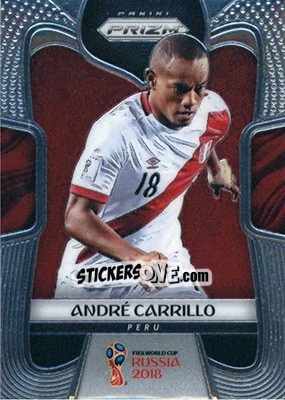 Cromo Andre Carrillo - FIFA World Cup Russia 2018. Prizm - Panini