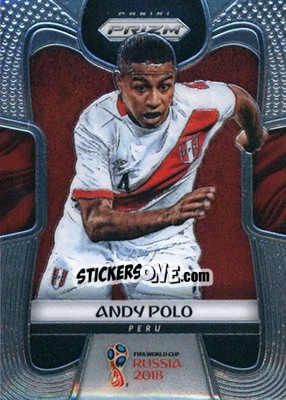 Figurina Andy Polo - FIFA World Cup Russia 2018. Prizm - Panini