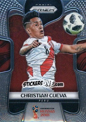 Sticker Christian Cueva - FIFA World Cup Russia 2018. Prizm - Panini