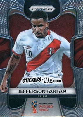 Figurina Jefferson Farfan - FIFA World Cup Russia 2018. Prizm - Panini