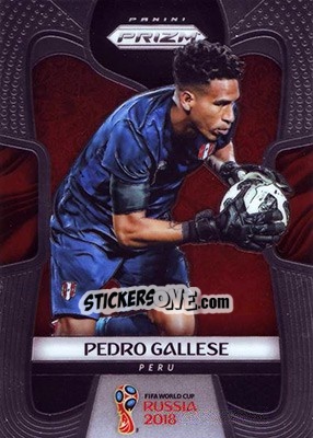 Sticker Pedro Gallese - FIFA World Cup Russia 2018. Prizm - Panini