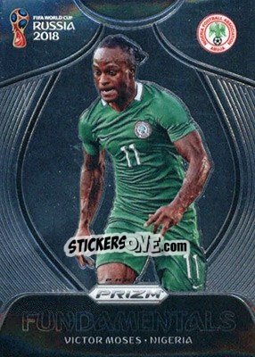 Figurina Victor Moses - FIFA World Cup Russia 2018. Prizm - Panini