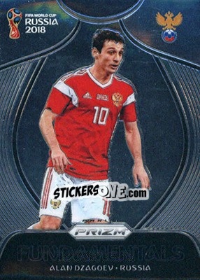 Sticker Alan Dzagoev - FIFA World Cup Russia 2018. Prizm - Panini