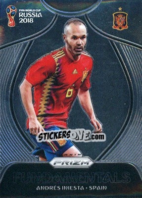 Cromo Andres Iniesta