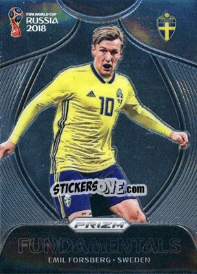 Figurina Emil Forsberg - FIFA World Cup Russia 2018. Prizm - Panini