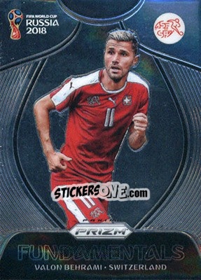 Figurina Valon Behrami - FIFA World Cup Russia 2018. Prizm - Panini