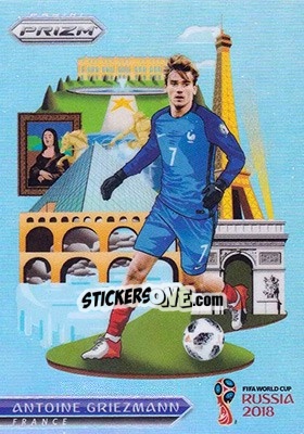 Sticker Antoine Griezmann - FIFA World Cup Russia 2018. Prizm - Panini