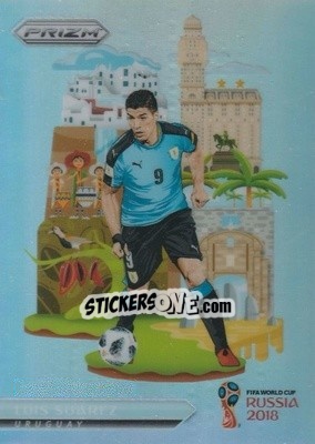 Cromo Luis Suarez - FIFA World Cup Russia 2018. Prizm - Panini