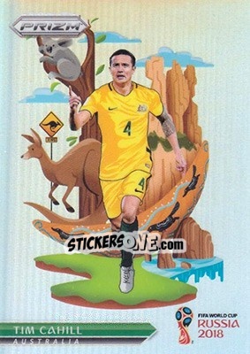 Sticker Tim Cahill - FIFA World Cup Russia 2018. Prizm - Panini