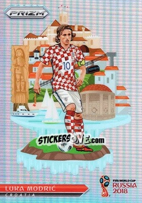 Cromo Luka Modric - FIFA World Cup Russia 2018. Prizm - Panini