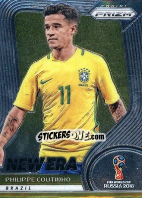 Figurina Philippe Coutinho - FIFA World Cup Russia 2018. Prizm - Panini