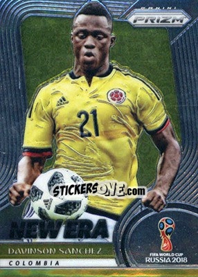 Sticker Davinson Sanchez - FIFA World Cup Russia 2018. Prizm - Panini