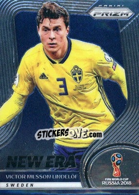 Cromo Victor Nilsson Lindelof - FIFA World Cup Russia 2018. Prizm - Panini