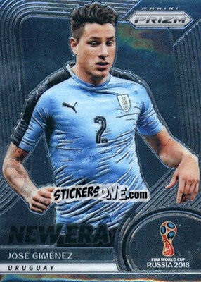 Cromo Jose Gimenez - FIFA World Cup Russia 2018. Prizm - Panini