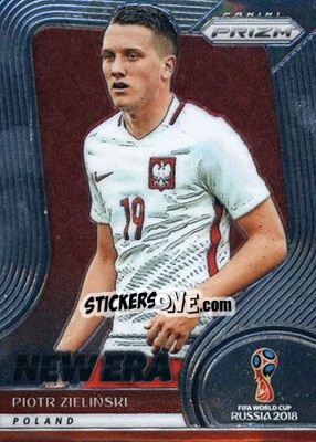 Figurina Piotr Zielinski - FIFA World Cup Russia 2018. Prizm - Panini