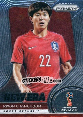 Cromo Kwon Changhoon - FIFA World Cup Russia 2018. Prizm - Panini