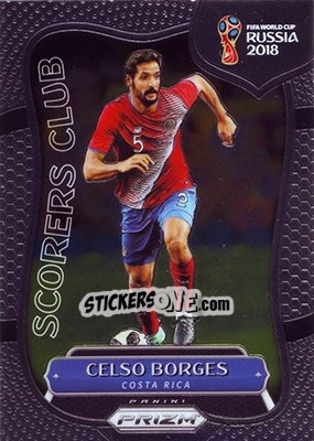 Figurina Celso Borges - FIFA World Cup Russia 2018. Prizm - Panini