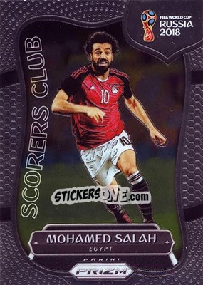 Sticker Mohamed Salah - FIFA World Cup Russia 2018. Prizm - Panini