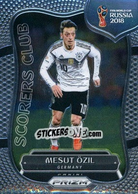 Sticker Mesut Ozil - FIFA World Cup Russia 2018. Prizm - Panini