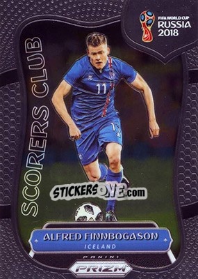 Sticker Alfred Finnbogason - FIFA World Cup Russia 2018. Prizm - Panini