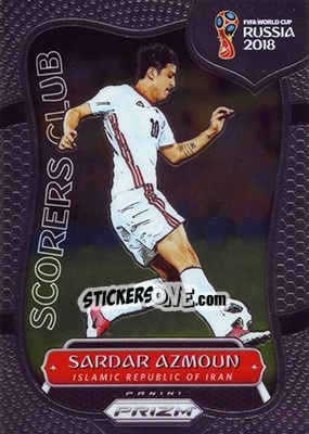 Sticker Sardar Azmoun - FIFA World Cup Russia 2018. Prizm - Panini