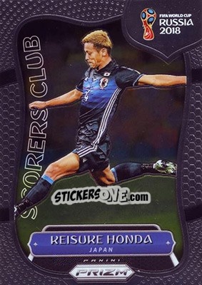 Sticker Keisuke Honda - FIFA World Cup Russia 2018. Prizm - Panini