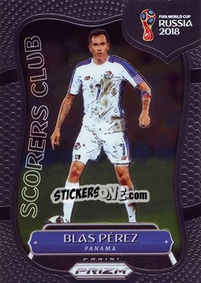 Figurina Blas Perez - FIFA World Cup Russia 2018. Prizm - Panini