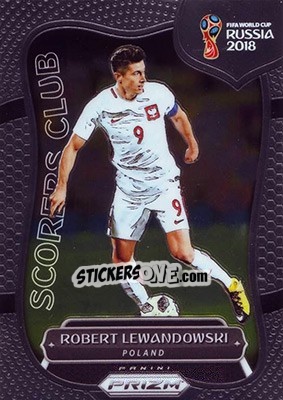 Cromo Robert Lewandowski - FIFA World Cup Russia 2018. Prizm - Panini