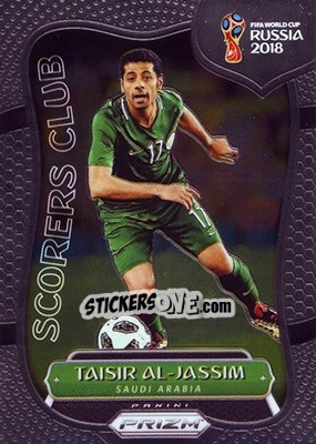 Sticker Taisir Al-Jassim - FIFA World Cup Russia 2018. Prizm - Panini
