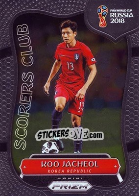 Sticker Koo Jacheol - FIFA World Cup Russia 2018. Prizm - Panini