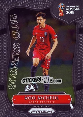 Cromo Koo Jacheol - FIFA World Cup Russia 2018. Prizm - Panini