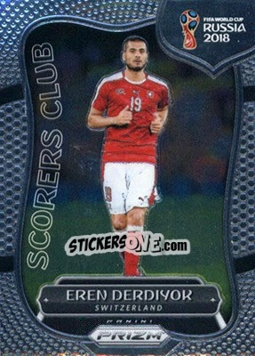 Sticker Eren Derdiyok - FIFA World Cup Russia 2018. Prizm - Panini