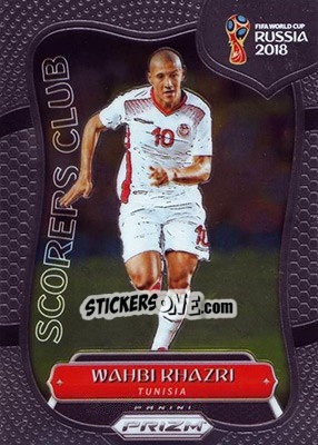 Cromo Wahbi Khazri - FIFA World Cup Russia 2018. Prizm - Panini