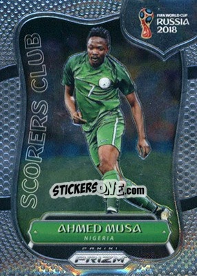 Sticker Ahmed Musa - FIFA World Cup Russia 2018. Prizm - Panini
