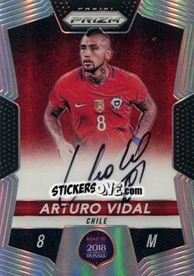 Figurina Arturo Vidal - FIFA World Cup Russia 2018. Prizm - Panini