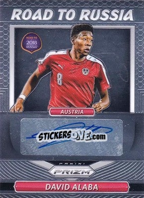 Cromo David Alaba - FIFA World Cup Russia 2018. Prizm - Panini