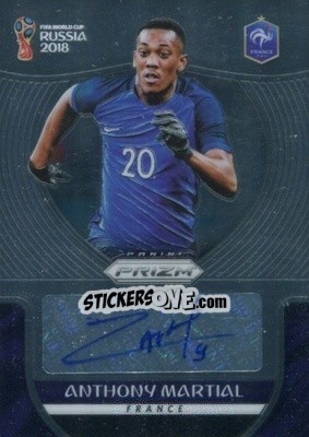 Cromo Anthony Martial - FIFA World Cup Russia 2018. Prizm - Panini