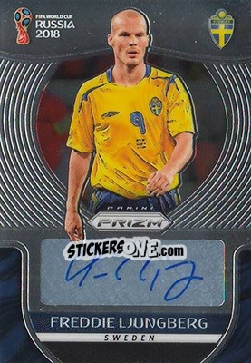 Sticker Freddie Ljungberg - FIFA World Cup Russia 2018. Prizm - Panini