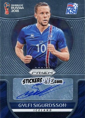 Figurina Gylfi Sigurdsson - FIFA World Cup Russia 2018. Prizm - Panini