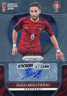 Figurina Joao Moutinho - FIFA World Cup Russia 2018. Prizm - Panini