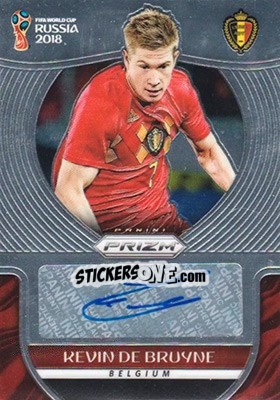 Figurina Kevin De Bruyne - FIFA World Cup Russia 2018. Prizm - Panini