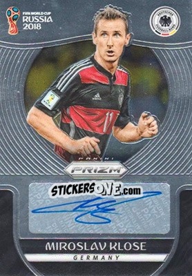 Figurina Miroslav Klose - FIFA World Cup Russia 2018. Prizm - Panini