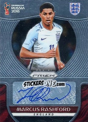 Figurina Marcus Rashford - FIFA World Cup Russia 2018. Prizm - Panini