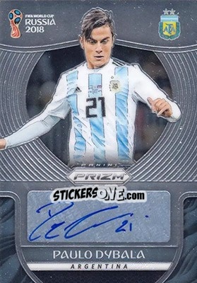 Cromo Paulo Dybala - FIFA World Cup Russia 2018. Prizm - Panini