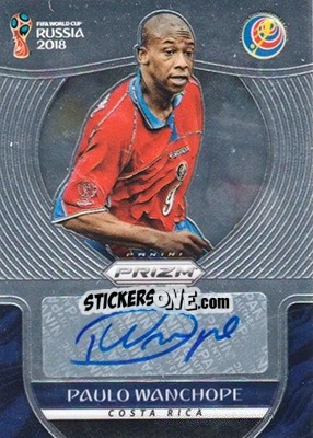 Sticker Paulo Wanchope - FIFA World Cup Russia 2018. Prizm - Panini