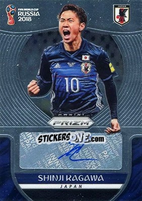 Sticker Shinji Kagawa - FIFA World Cup Russia 2018. Prizm - Panini