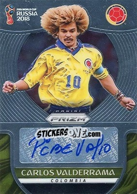 Cromo Carlos Valderrama