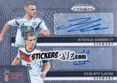 Figurina Philipp Lahm / Joshua Kimmich - FIFA World Cup Russia 2018. Prizm - Panini