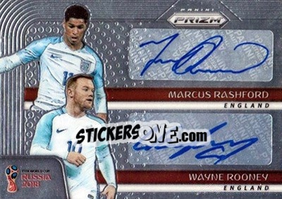 Sticker Marcus Rashford / Wayne Rooney