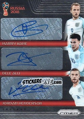 Cromo Harry Kane / Dele Alli / Jordan Henderson